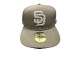 San Diego Padres New Era Fitted Hat Olive