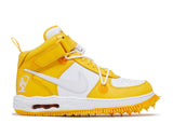 Off-White x Air Force 1 Mid SP Leather Varsity Maize