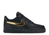 Air Force 1 Low 07 LV8 Removable Swoosh - Black Gold