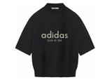 Adidas Fear of God Athletics Heavy Jersey 3/4 Mock Tee Black