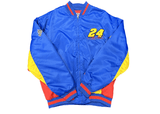 Vintage 24 Jeff Gordon Satin Bomber Nascar Jacket