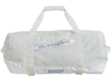 Supreme Logo Duffle Bag White (FW23)