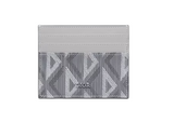 Dior Card Holder Grey CD Diamond Canvas