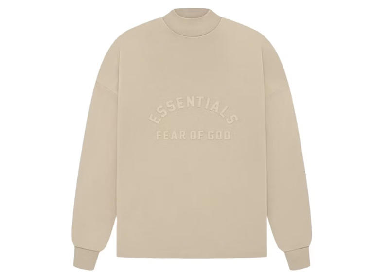 Fear of God Essentials L/S T-Shirt Dusty Beige (SS23)