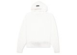 Fear of God Essentials Kids Cable Knit Hoodie Cloud Dancer (FW23)