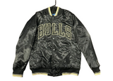 Starter Jacket Chicago Bulls Black Gold