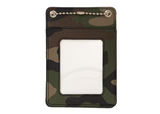 Supreme Leather ID Holder   Wallet Woodland Camo