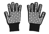 Chrome Hearts Script Cross Logo Gloves