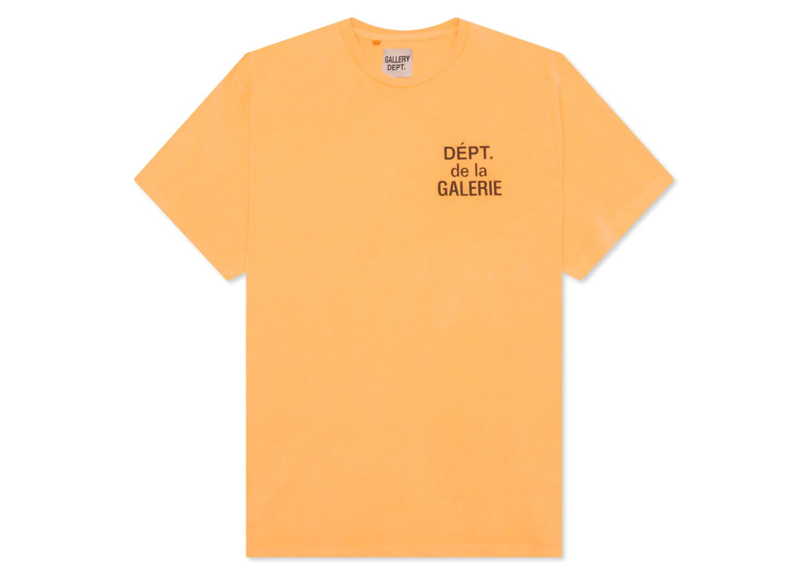 Gallery Dept. French T-Shirt Orange
