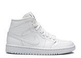 Wmns Air Jordan 1 Mid White Snakeskin