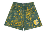 Eric Emanuel EE Basic Short Green Paisley